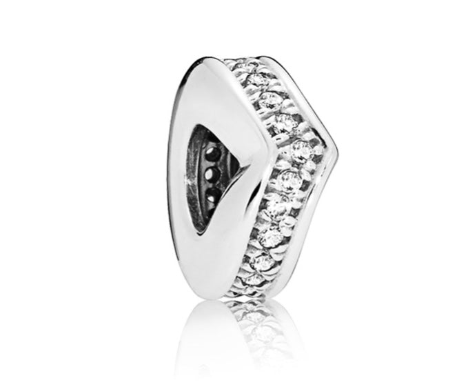 Pandora Shimmering Wishbone Spacer Danson Jewelers Danson Jewelers