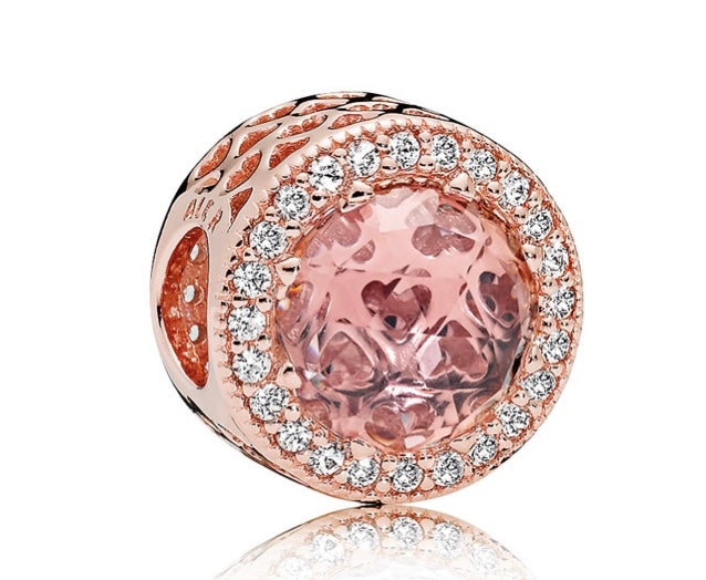 Pandora Radiant Hearts, Blush Charm Danson Jewelers