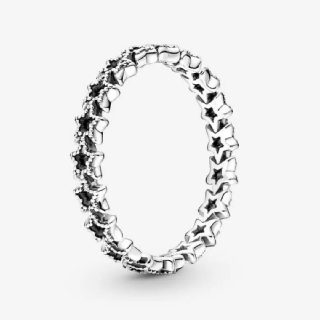 Band of Asymmetric Stars Ring - Danson Jewelers Silver Jewelry