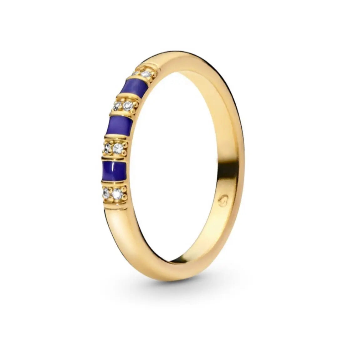 Exotic Stone and Stripes Ring - Danson Jewelers Silver Jewelry