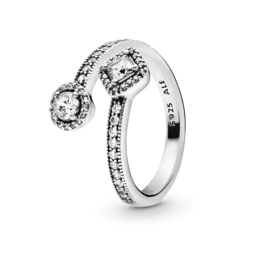 Pandora Abstract Elegance Ring - Danson Jewelers Silver Jewelry
