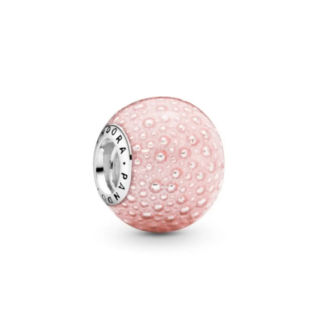 Pandora Enchantment, Pink Enamel Charm - Danson Jewelers Silver Jewelry