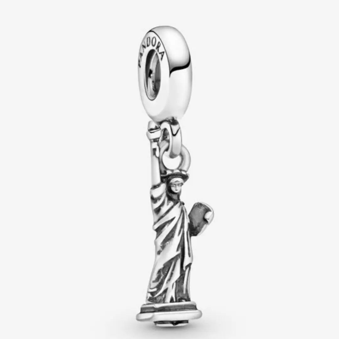 Pandora New York Statue of Liberty Dangle Charm - Danson Jewelers Silver Jewelry