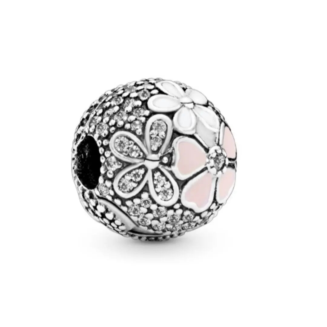 Pandora Poetic Blooms Charm - Danson Jewelers Silver Jewelry
