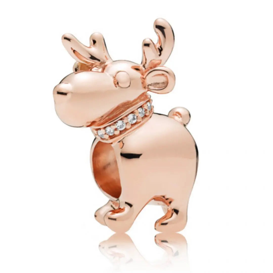 Pandora Rose Happy Reindeer Charm - Danson Jewelers Silver Jewelry