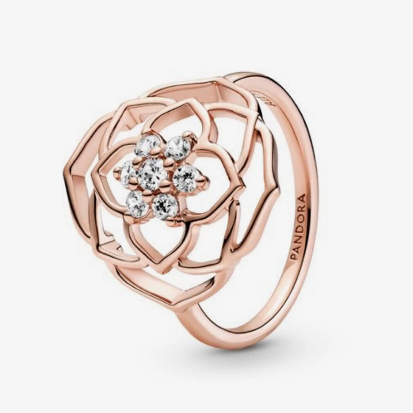 Pandora Pandora Rose Petal Statement Flower Ring Danson Jewelers Danson Jewelers