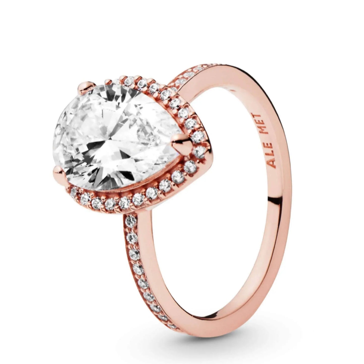 Pandora Pandora Sparkling Teardrop Halo Ring Danson Jewelers Danson Jewelers