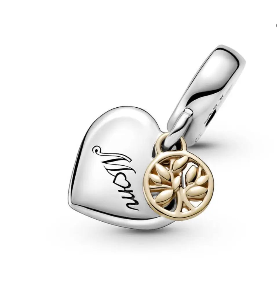 Pandora Pandora Two Tone Family Tree and Heart Danson Jewelers Danson Jewelers