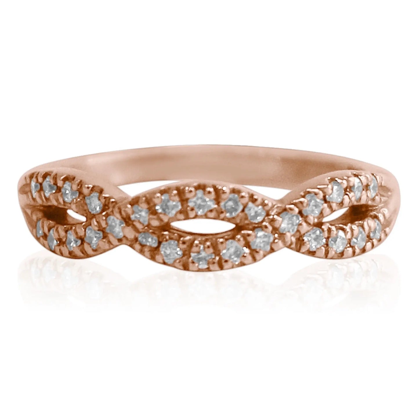 Rose Gold Ladies Rings Rose Gold Diamond Ring Danson Jewelers Danson Jewelers