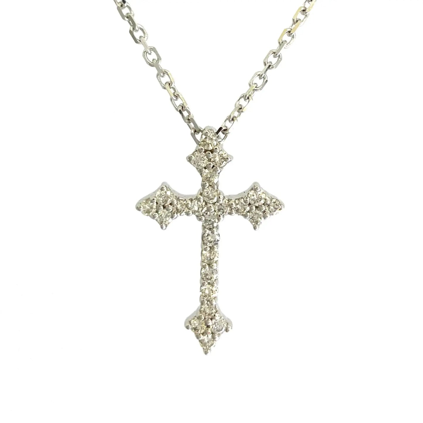 White Gold Necklaces White Gold Diamond Cross Danson Jewelers Danson Jewelers