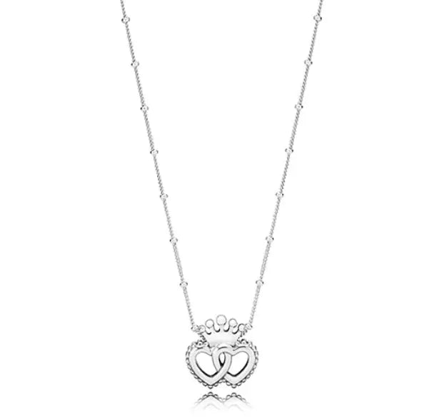 PANDORA UNITED REGAL HEARTS NECKLACE Danson Jewelers Danson Jewelers