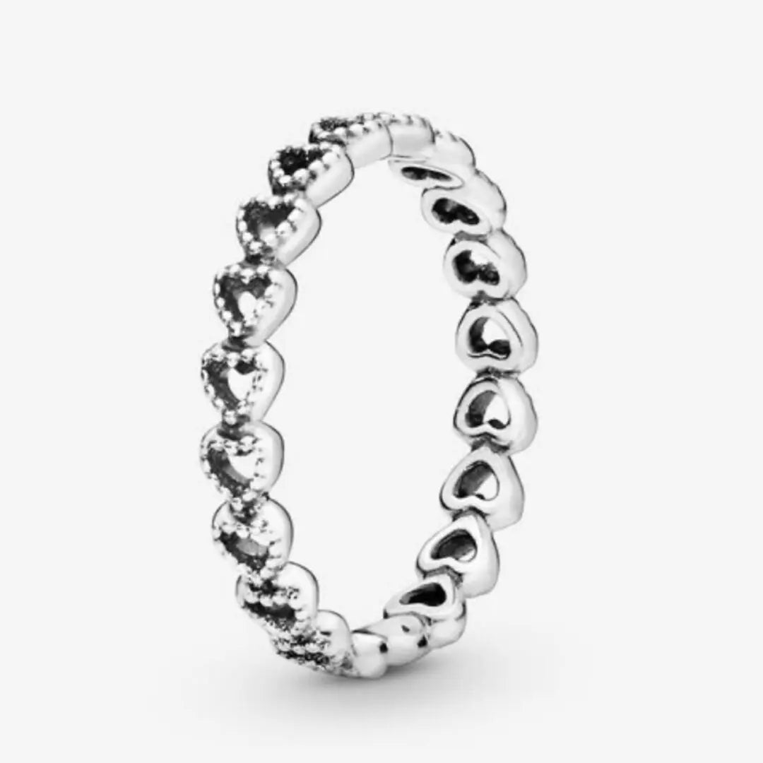 Pandora Band of Hearts Ring - Danson Jewelers Silver Jewelry 