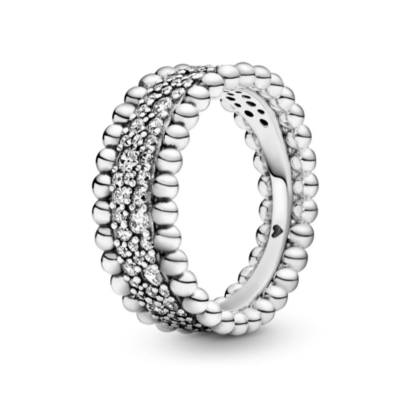 Pandora Pandora Beaded Pave Ring Danson Jewelers Danson Jewelers 