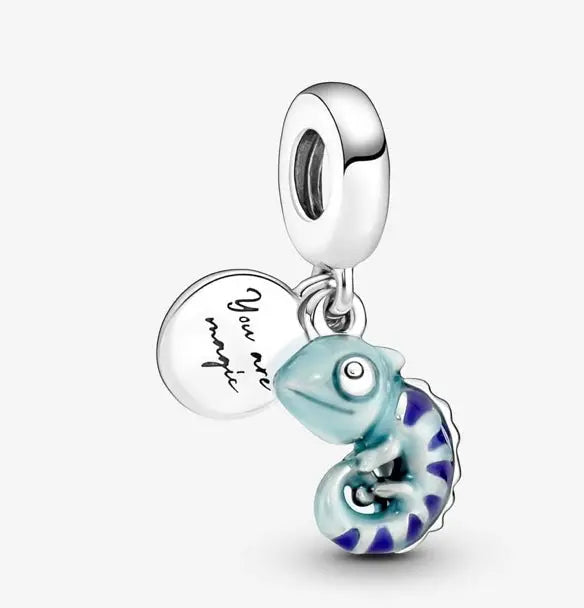 Silver Jewelry Pandora Color-changing Chameleon Dangle Charm dansonjewelers Danson Jewelers