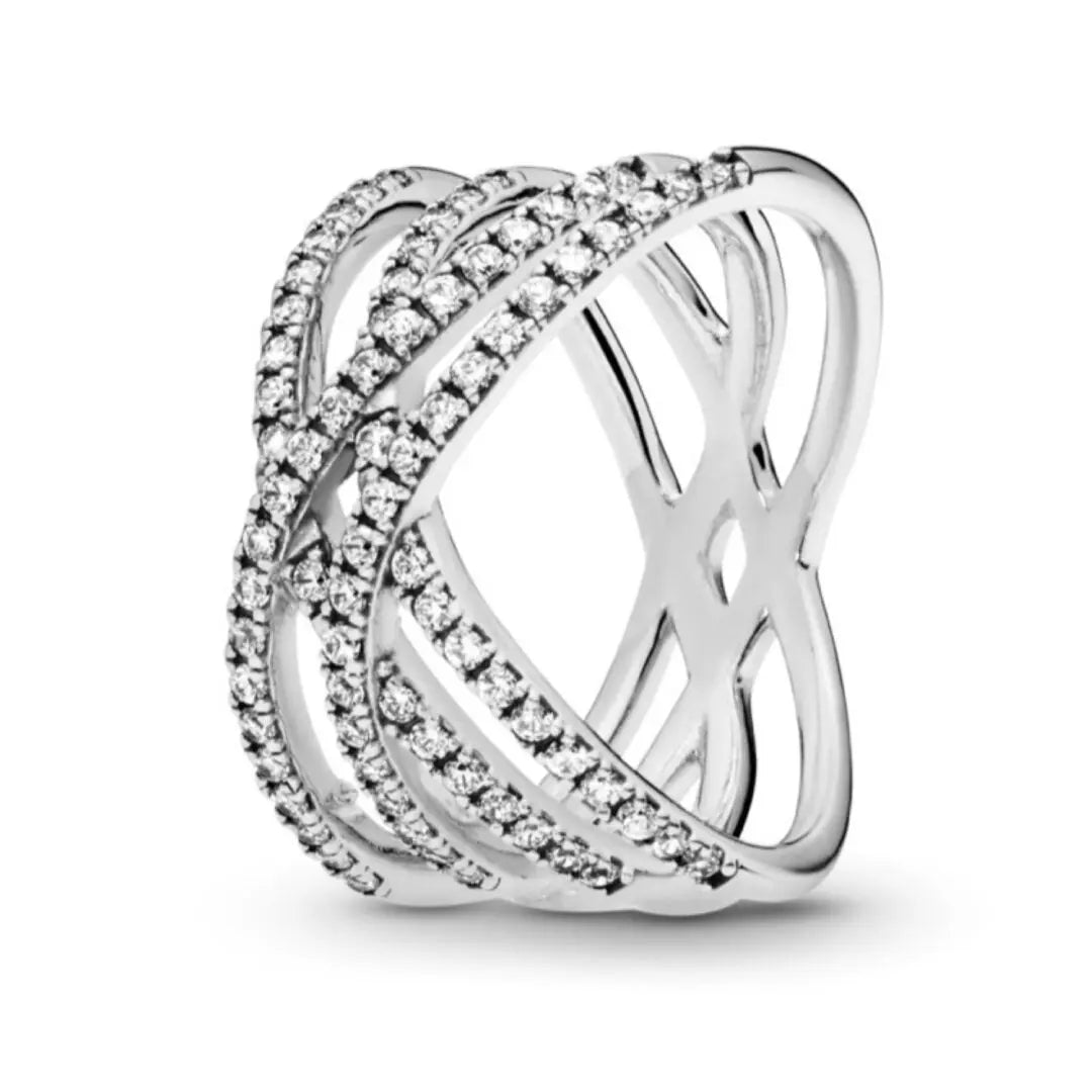 Pandora Cosmic Lines Ring - Danson Jewelers Silver Jewelry 