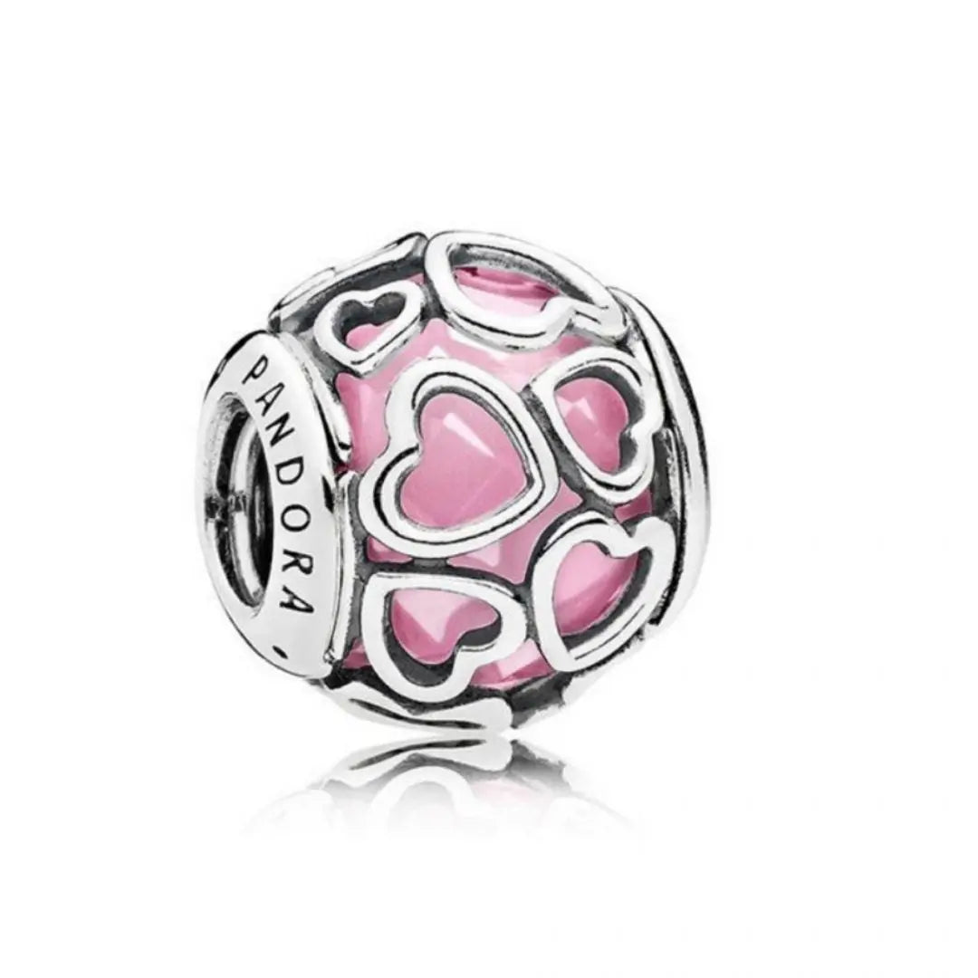 Pandora Encased in Love Charm - Danson Jewelers Silver Jewelry 