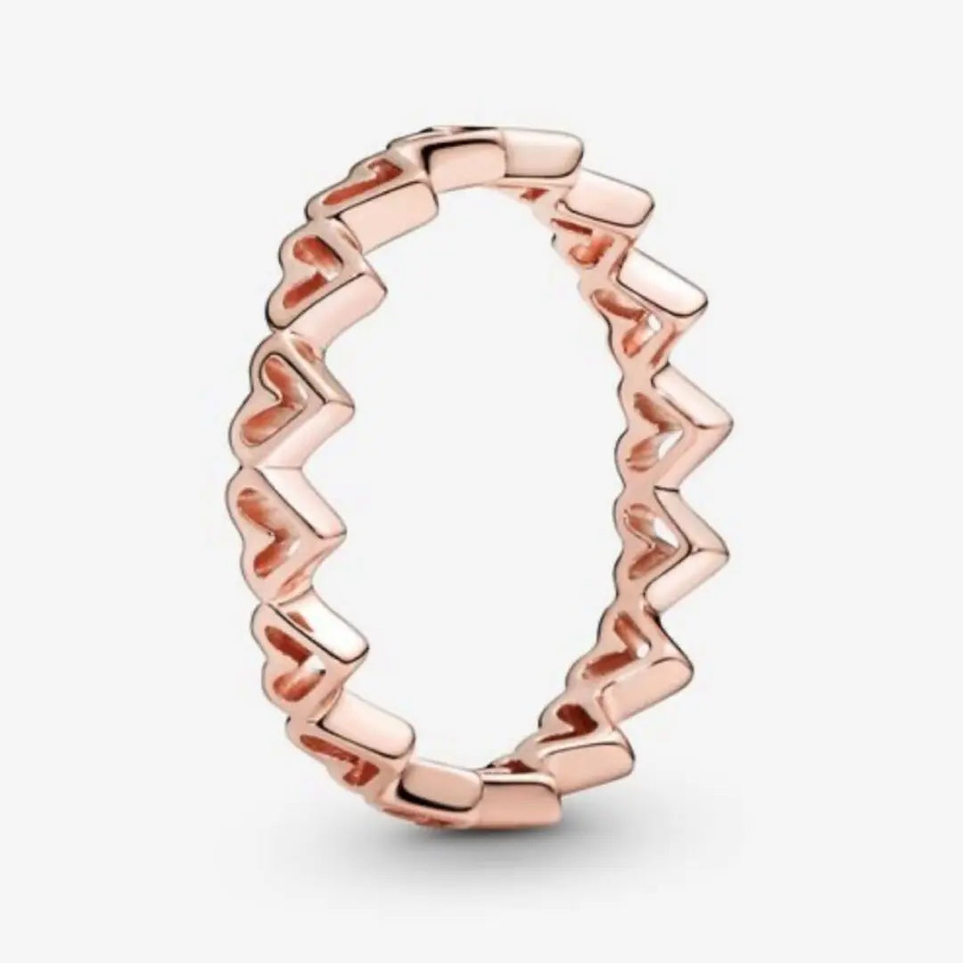 Pandora Freehand Heart Ring - Danson Jewelers Silver Jewelry 