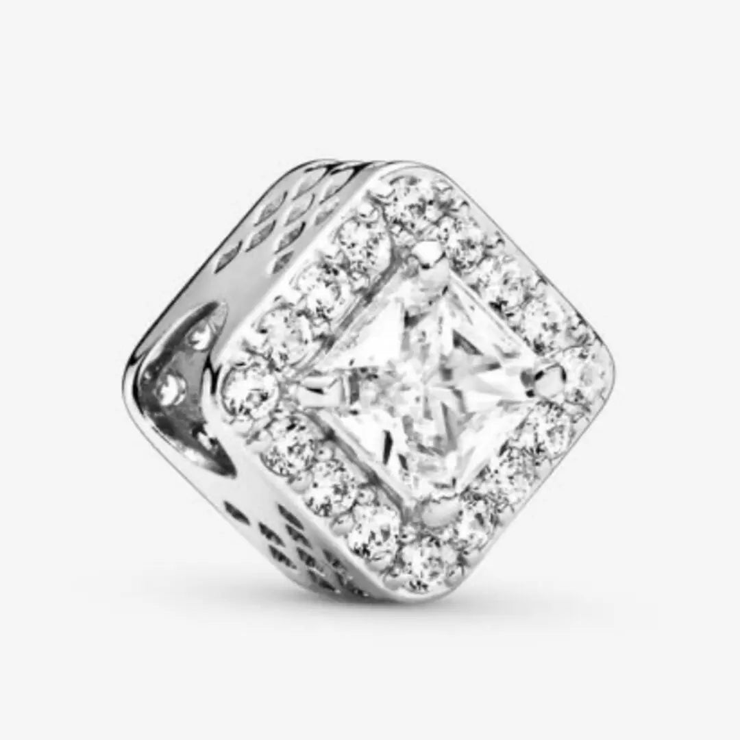 Pandora Geometric Radiance Charm - Danson Jewelers Silver Jewelry 