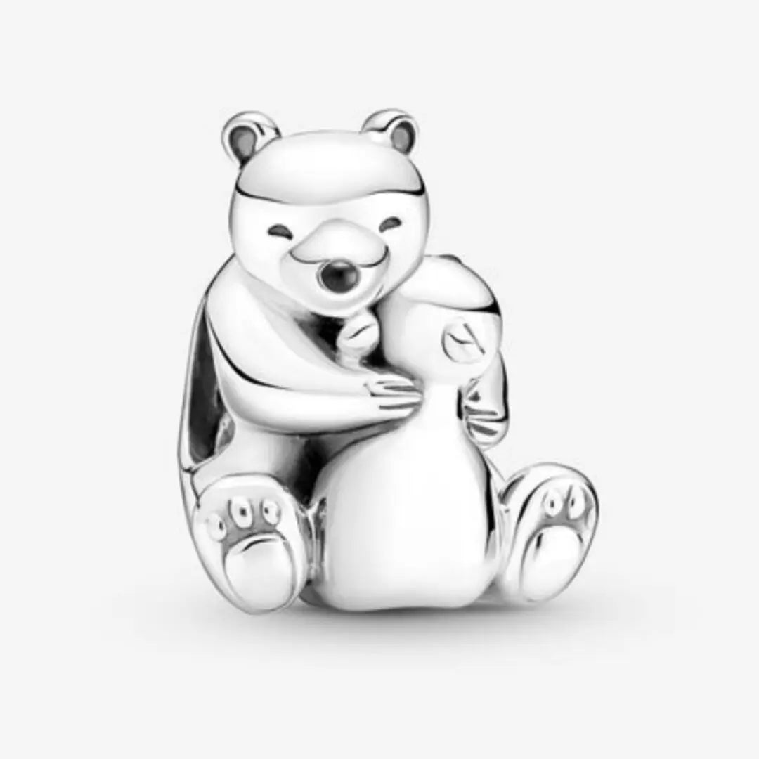 Pandora Hugging Polar Bears Charm - Danson Jewelers Silver Jewelry 