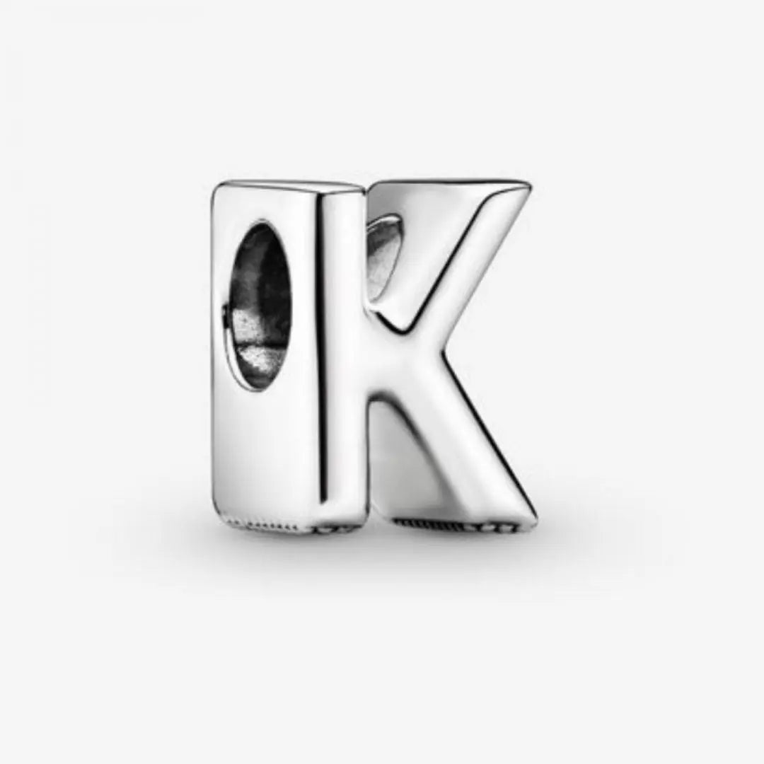 Pandora Letter K Charm - Danson Jewelers Silver Jewelry 