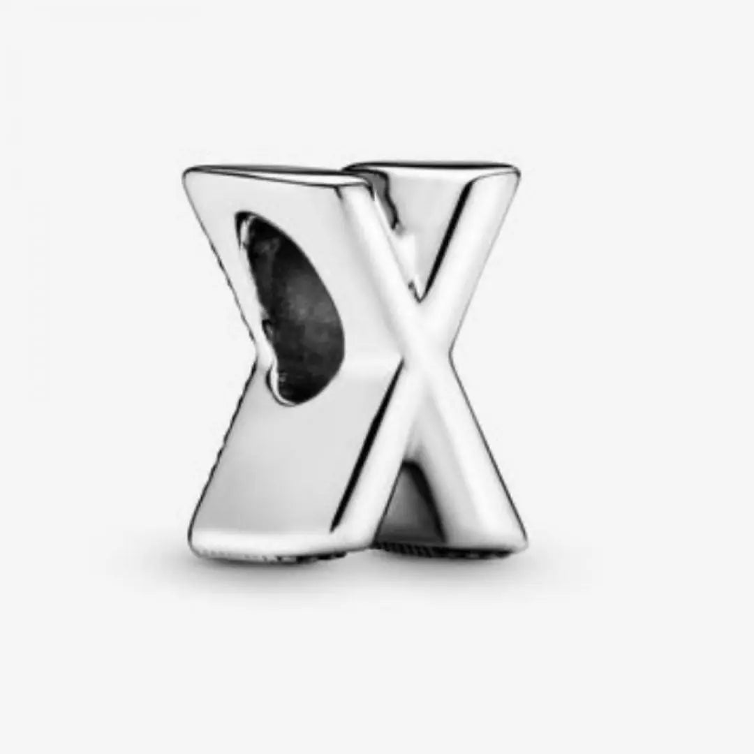 Pandora Letter X Alphabet Charm - Danson Jewelers Silver Jewelry 