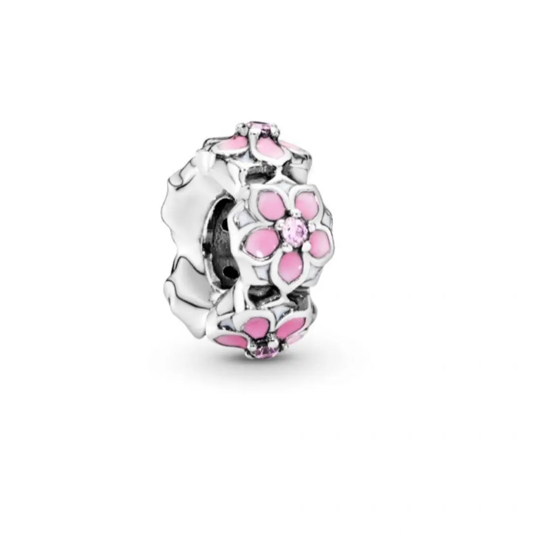 Pandora Magnolia Bloom Spacer Charm - Danson Jewelers Silver Jewelry 