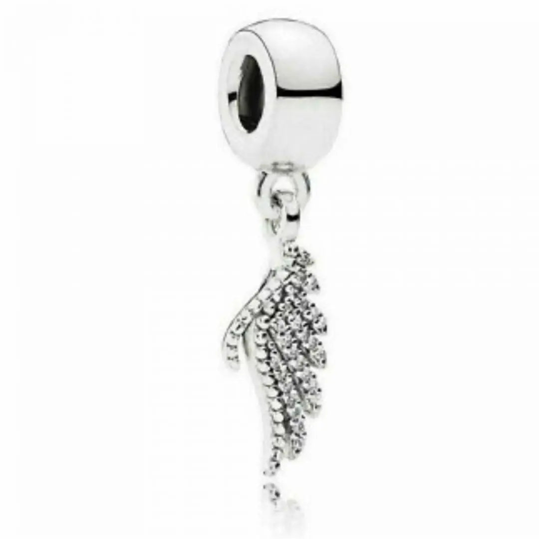 Pandora Majestic Feather Dangle Charm - Danson Jewelers Silver Jewelry 