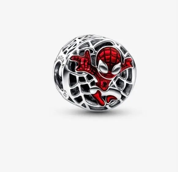 Silver Jewelry Pandora Marvel Spider-Man Soaring City Charm dansonjewelers Danson Jewelers