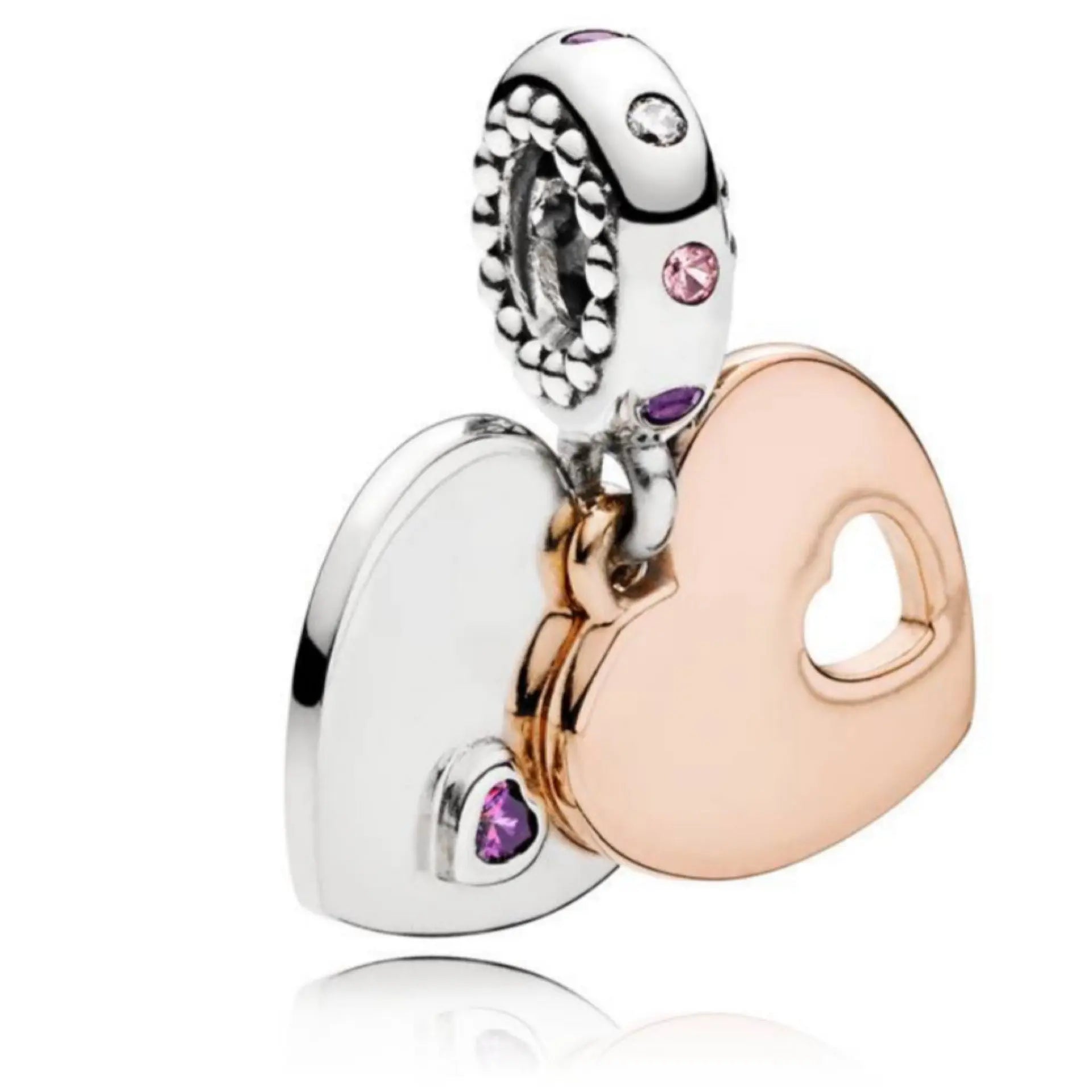 Pandora Part of my Heart Charm - Danson Jewelers Silver Jewelry 