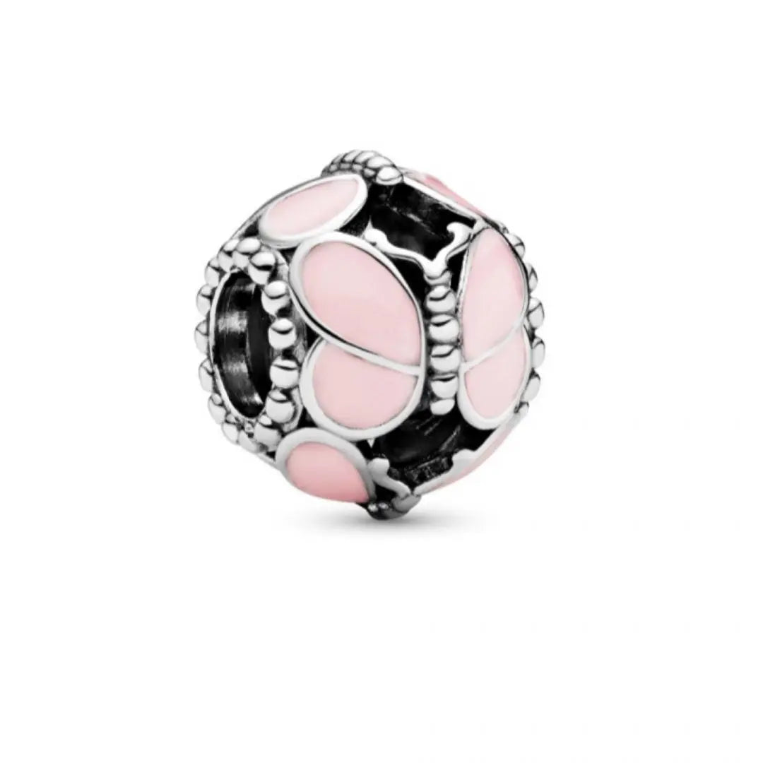 Pandora Pink Butterfly Charm - Danson Jewelers Silver Jewelry 