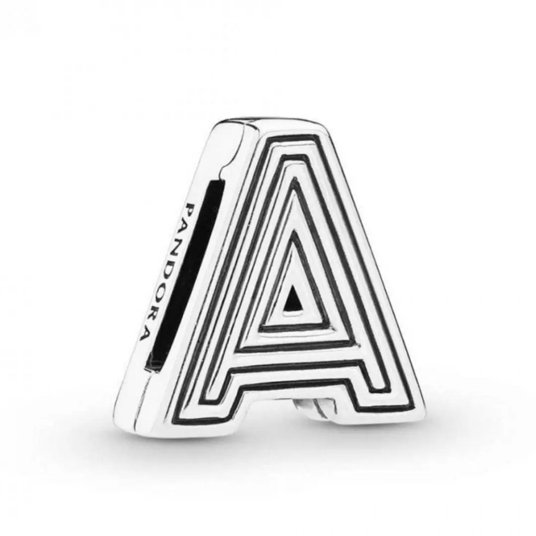 Pandora Reflexion Letter A Clip Charm - Danson Jewelers Silver Jewelry 