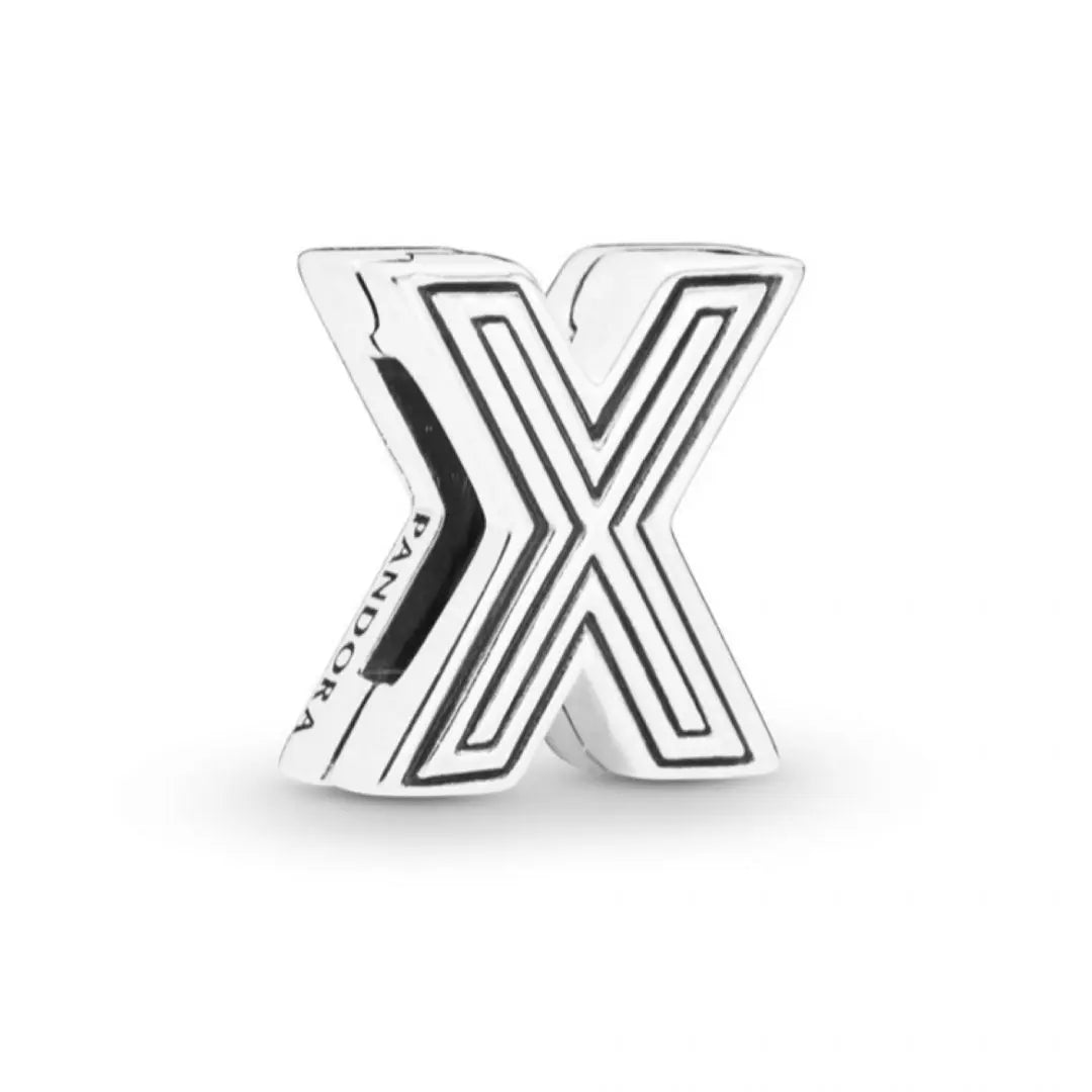 Pandora Reflexion Letter X Clip Charm - Danson Jewelers Silver Jewelry 