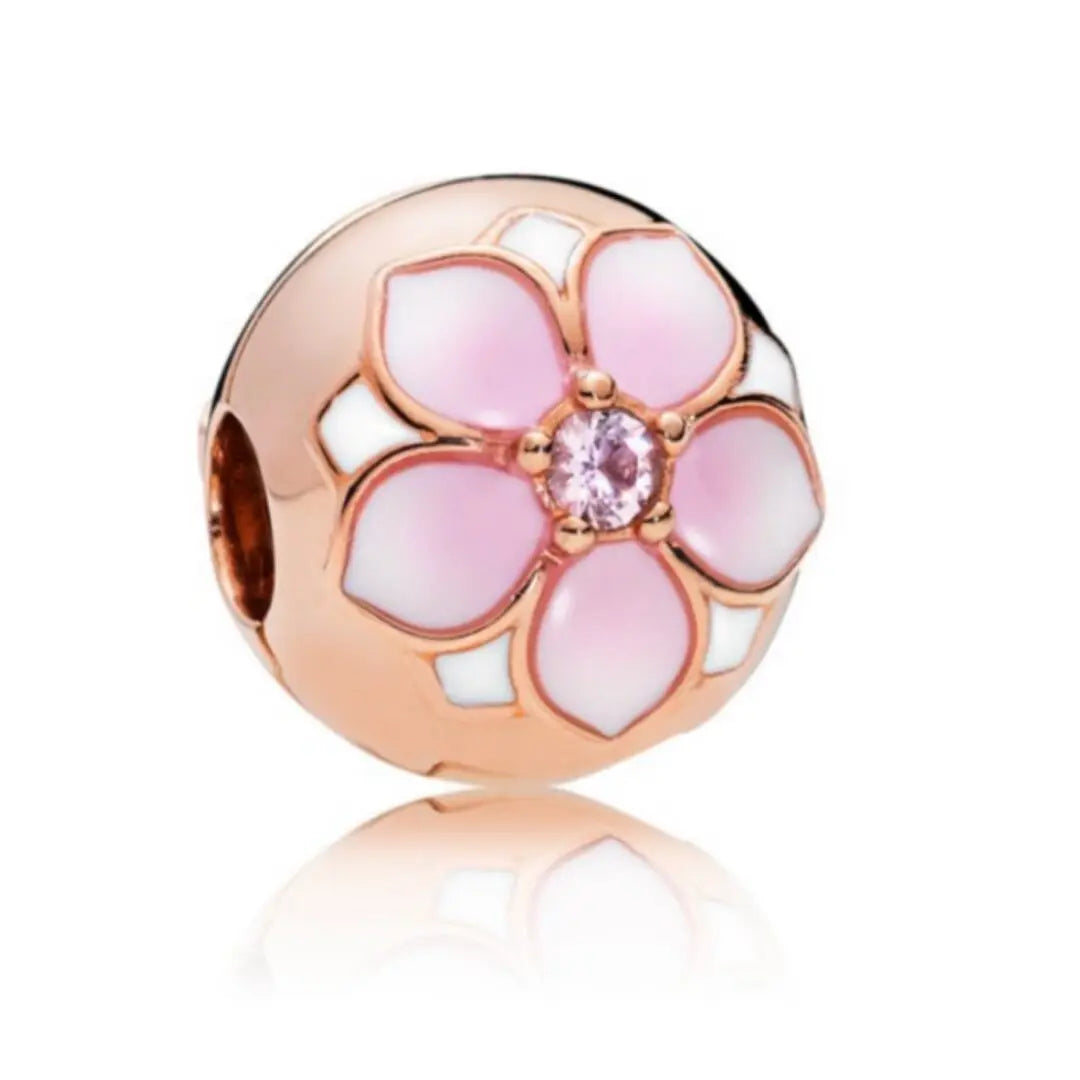 Pandora Rose Magnolia Bloom Charm - Danson Jewelers Silver Jewelry 