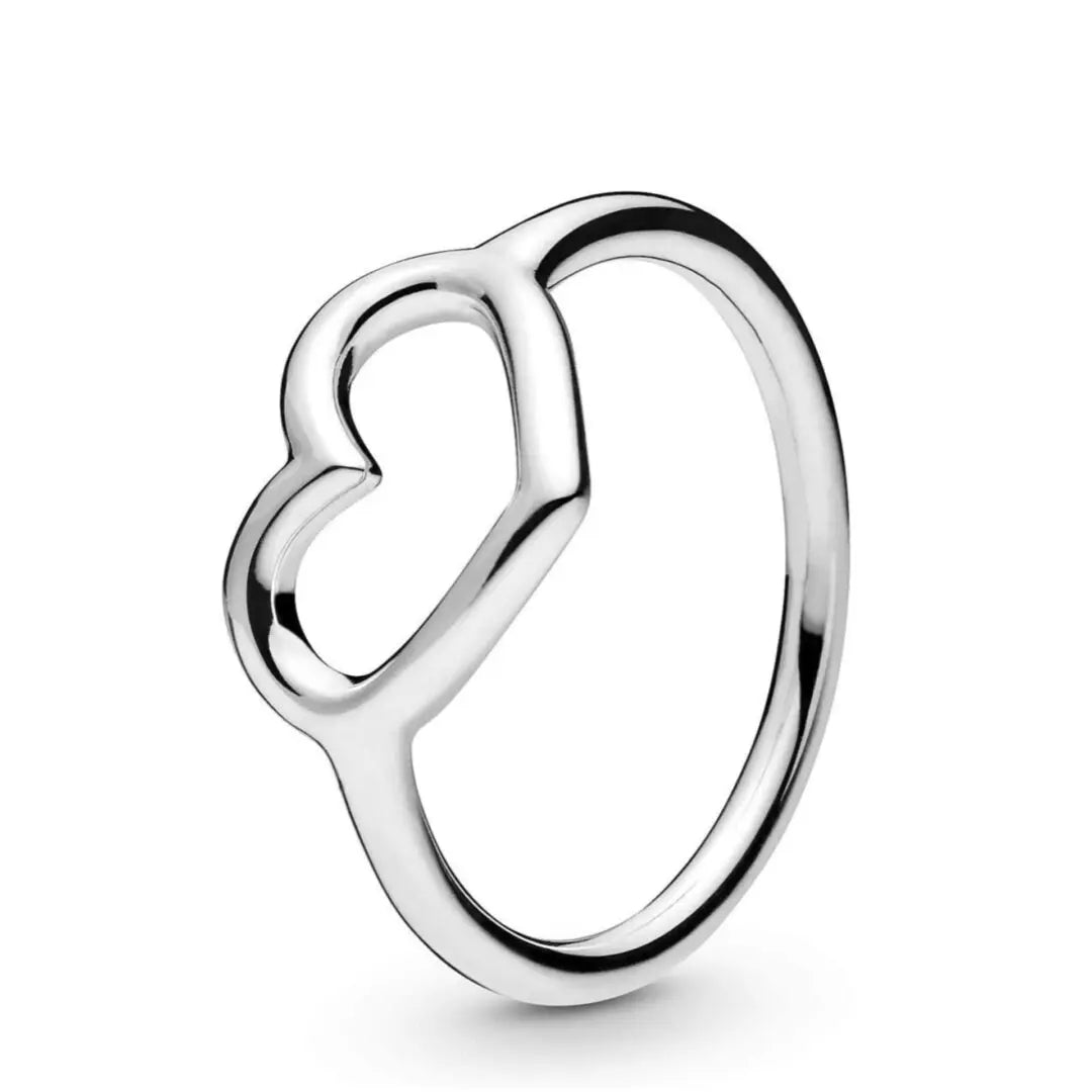 Pandora Silver Open Heart Ring - Danson Jewelers Silver Jewelry 
