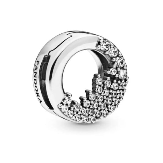 Pandora Sparkling Icicles Clip Charm - Danson Jewelers Silver Jewelry 