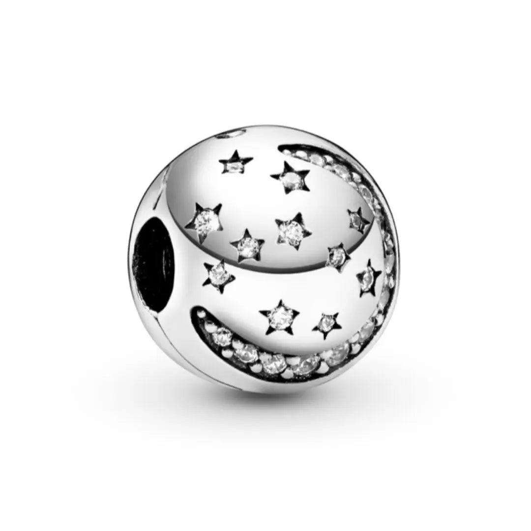 Pandora Twinkling Night Clip Charm - Danson Jewelers Silver Jewelry 