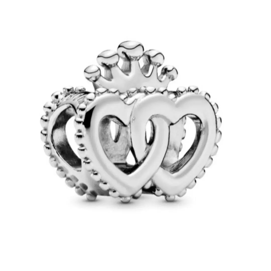 Pandora United Regal Hearts Charm - Danson Jewelers Silver Jewelry 