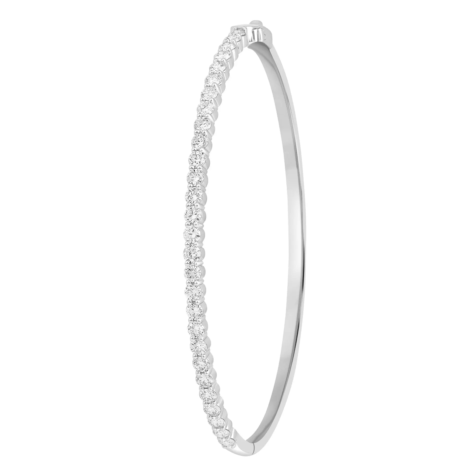 Bracelets White Gold Diamond Bangle Danson Jewelers Danson Jewelers 