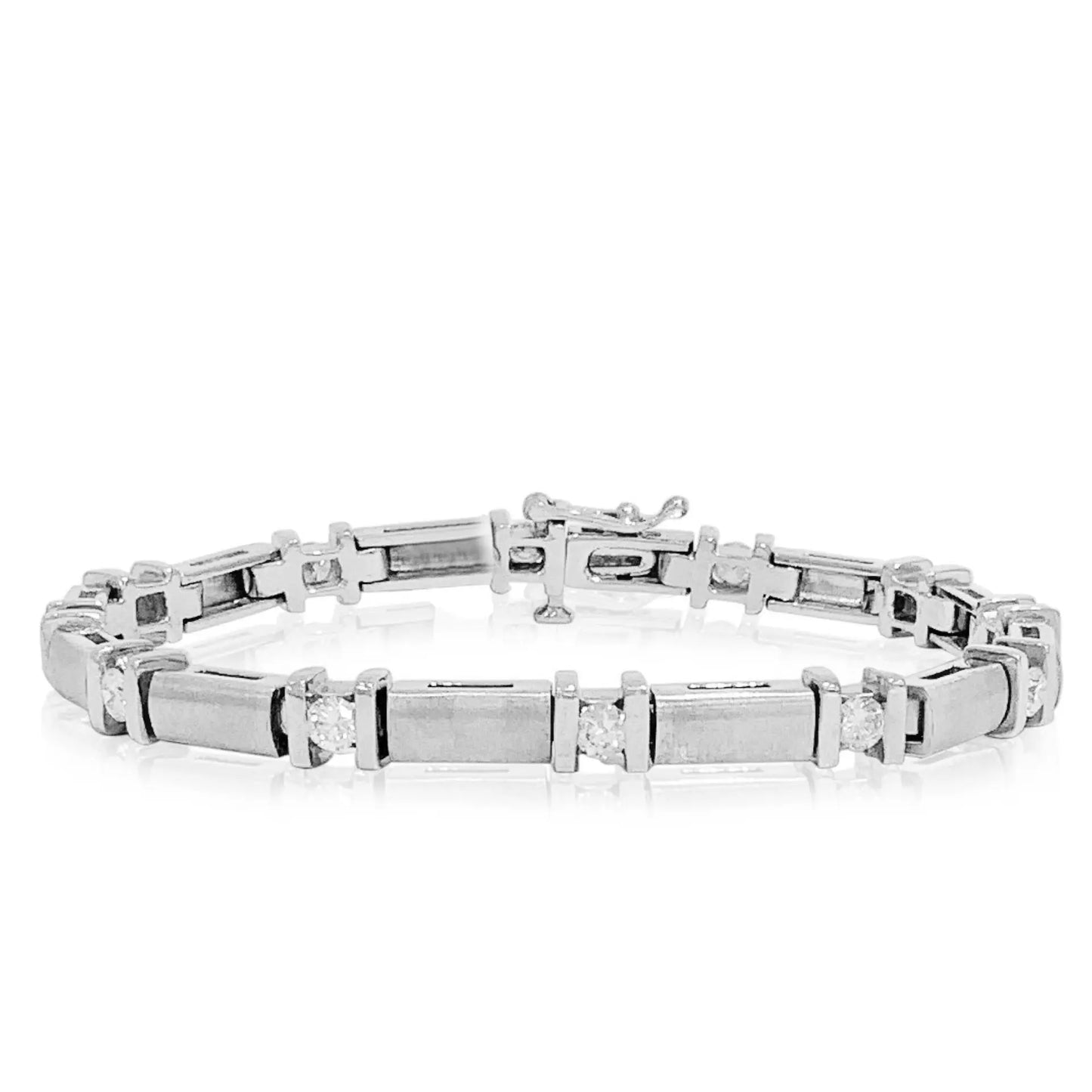 Bracelets White Gold Diamond Bracelet Danson Jewelers Danson Jewelers 