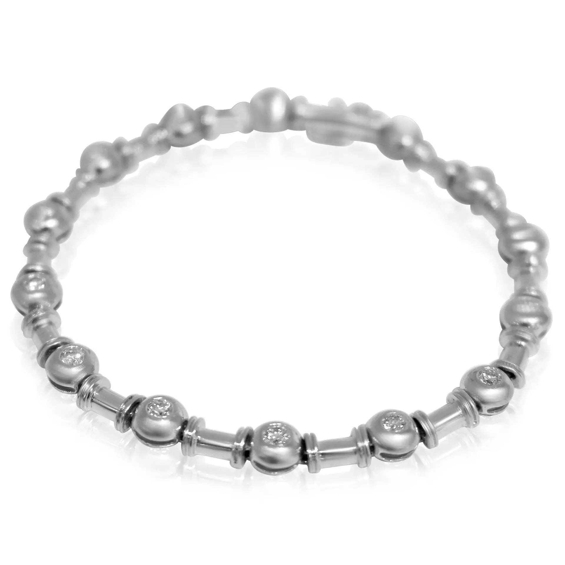 Bracelets White Gold Diamond Bracelet Danson Jewelers Danson Jewelers 