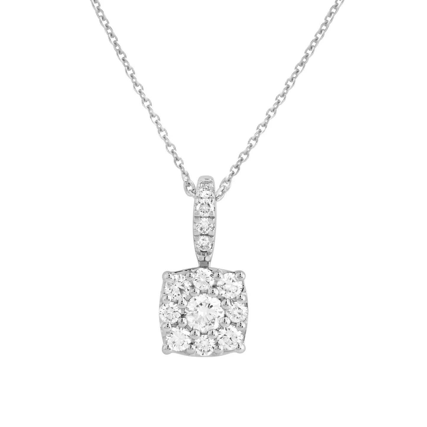 White Gold Necklaces White Gold Diamond Necklace Danson Jewelers Danson Jewelers 