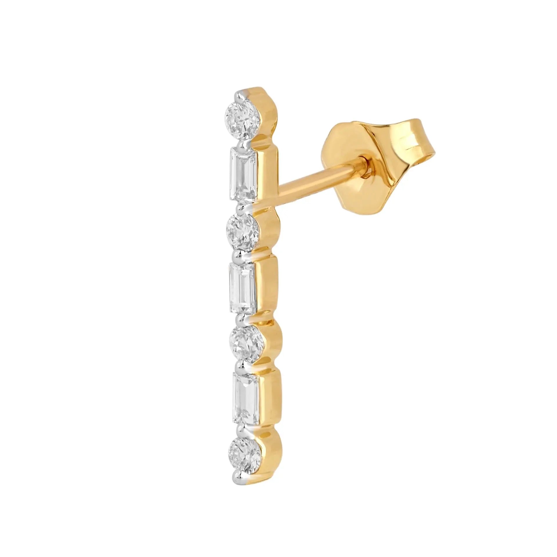 Yellow Gold Earrings Yellow Gold Diamond Earrings Danson Jewelers Danson Jewelers 