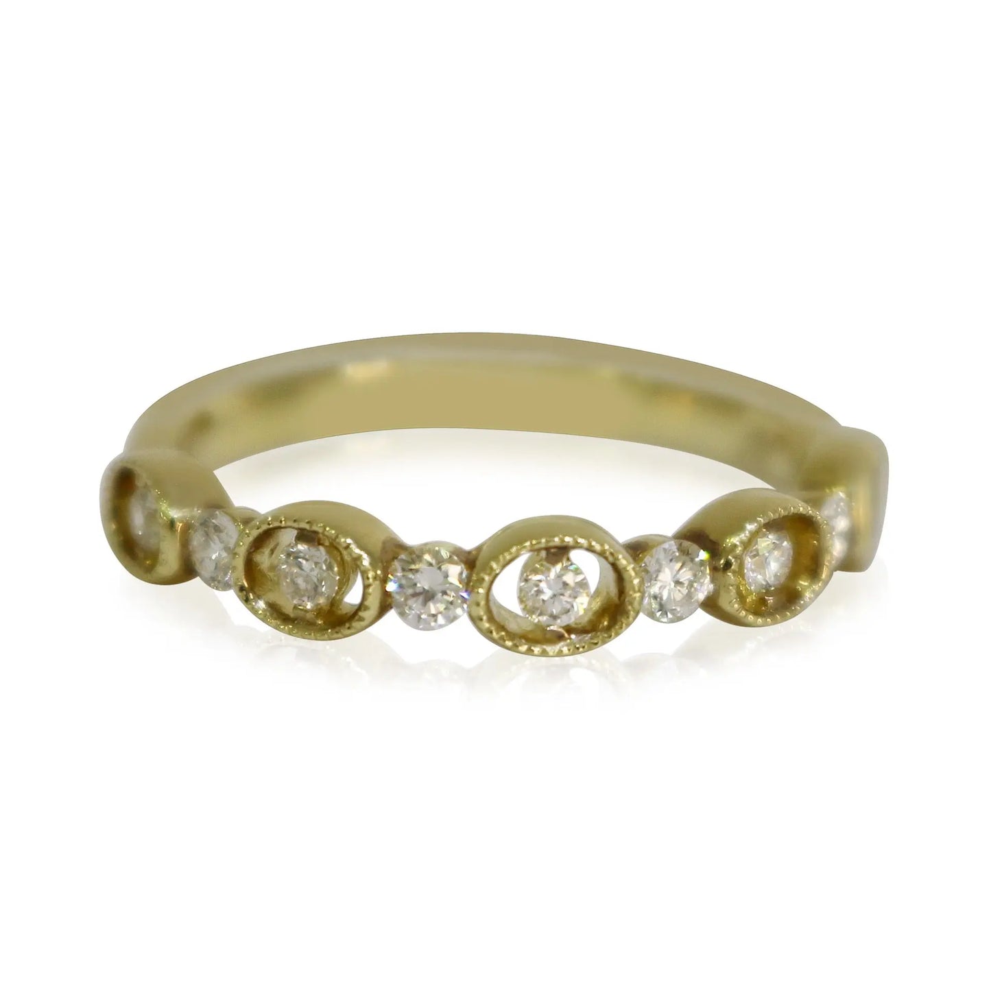 Yellow Gold Ladies Rings Yellow Gold Diamond Ring Danson Jewelers Danson Jewelers 